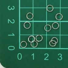 Кольцо соедин. 3,5*0,7мм арт.ФУ-11532 никель (525±5шт)