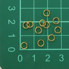 Кольцо соединительное  3,5*0,7мм арт.ФУ-11532 (1080±5шт)