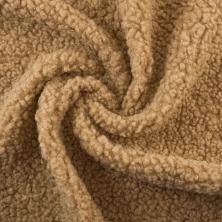 Мех под овчину 50*80см 200г/кв.м 100% п/э арт.SF-6066 коричневый №16