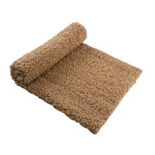 Мех под овчину 50*80см 200г/кв.м 100% п/э арт.SF-6066 коричневый №16