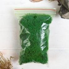 Мох стабилизированный арт.4722177 натуральный т.зеленый (50гр)