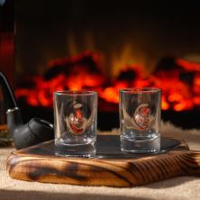 Набор стопок с пулей стекло 50мл 6,5*4*4см арт.5208252 (2шт)