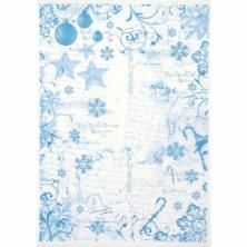 Калька декоративная "Новогодние письма №2" 21*29,7см  А4 арт.MIX.AM402050