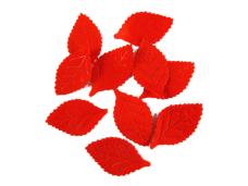 Листочек  текстиль 1,5*3,3см арт.305