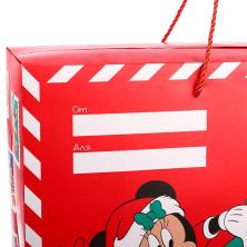 Коробка-пакет 40*50*19см "Новогодняя посылка!" арт.7811093 красный