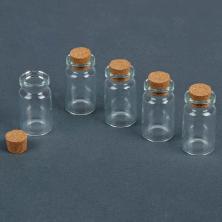 Бутылочка с пробкой 10мл 20*40мм арт.3782831