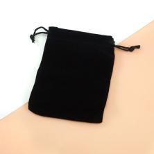 Мешочек бархат  9*12см арт.SF-7581 черный