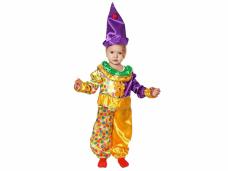 Карнавальный костюм "Клоун" 4-6лет арт.322737 (2предмета)