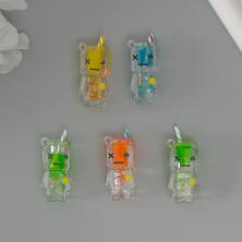 Подвеска акрил "Коктейль"30*11*19мм арт.10321664 ассорти (светится в темноте)