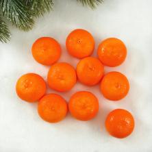 Мандарин 4*2,5см арт.102312 оранжевый