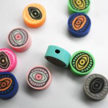 Бусины каучук 