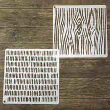 Трафарет Абстракция