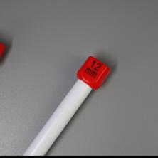 Спицы из 2-х шт 12мм 40см пластик арт.ФУ-9642