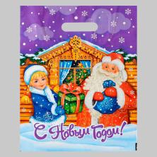 Пакет п/э с вырубной ручкой 40*30см 