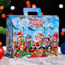 Коробка складная 19*25*9см "Сундучок" арт.7980832