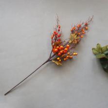 Ветка осенняя с ягодами 62см арт.7730226