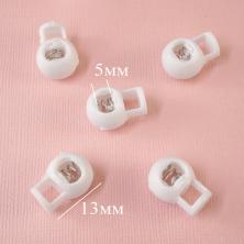 Фиксатор 14мм отв.6мм белый