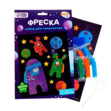 Фреска песком 