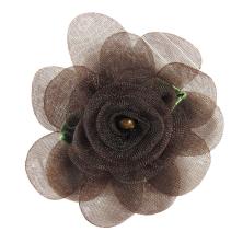 Цветы арт.2450 07-т.коричневый