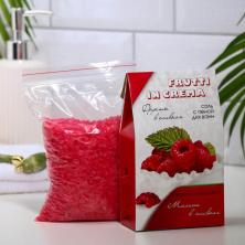 Соль с пеной для ванн "Малина в сливках" арт.6861070 (500гр)