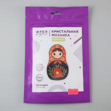 Картина стразами "Матрёшка" 65*10,5см арт.ALVM-129