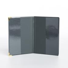 Обложка для паспорта с уголками ПВХ 95*135мм арт.4010055 красный