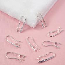 Заготовка для серег 22мм арт.ИВ-223 серебро