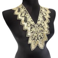 Вставка с пайетками арт.CCA-5501 01-золото