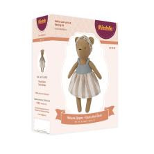 Набор для изготовления игрушки Miadolla "Мишка Дорис" арт.FL-0402 28см