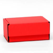 Коробка крафт (гофра) 22*16,5*10см №1арт.7435053 красный