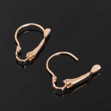 Заготовка для серег с французской застежкой 18мм арт.1353634 золото