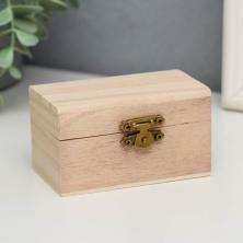 Шкатулка дерево 9*5,5*5см арт.413897 (сосна)