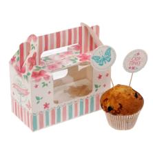 Коробка с окошком 16*10*8см "Сладкого настроения" арт.1788360