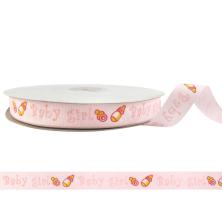 Лента репсовая 15мм арт.22082 св.розовый