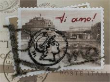 GM/ГМ-1532 "Воспоминания о Риме" Набор для вышивания бисером PANNA 20*15см