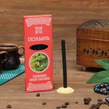 Благовония русские традиционные "Полынь" (7пал. 17см + подставка)