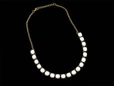 Колье арт.ФУ-7880 белый