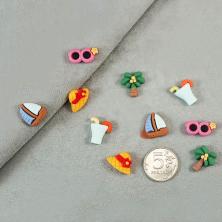 Набор кабошонов фигурок 