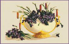 ДК-466 "Узорный конь" Схема для вышивания "Домашняя коллекция" А3