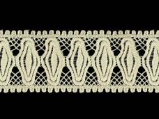 Кружево лен  65мм арт.CLC-2629 бежевый