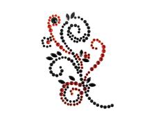 Аппликация самоклеющаяся арт.ARNT-12 8*5см 04-Фламенко