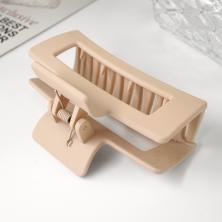 Краб для волос матовый 9см арт.SF-7674 пыльно-розовый