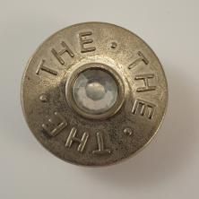 Пуговица джинсовая 30мм со стразой