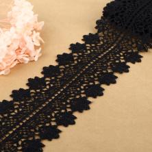 Кружево гипюр 80мм арт.4316928 черный