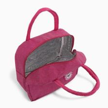 Термосумка текстиль на молнии 6л 24*20*13см арт.9257262 розовый