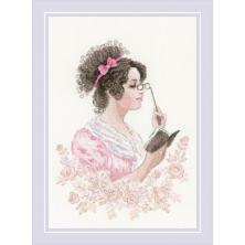 1792 "Книжный клуб" Набор для вышивания мулине "Риолис" 21*30см