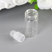Баночка с пробкой 1,5мл 27*11мм арт.4780783 прозрачный