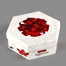 Коробка складная "Многоугольник" 26*22,5*8см арт.10524729