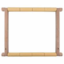 Пяльцы-рамка с клипсой арт.PRK (бук)