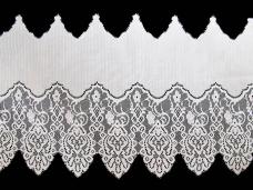 Кружево французское 250мм арт.ФУ-6865 молочный